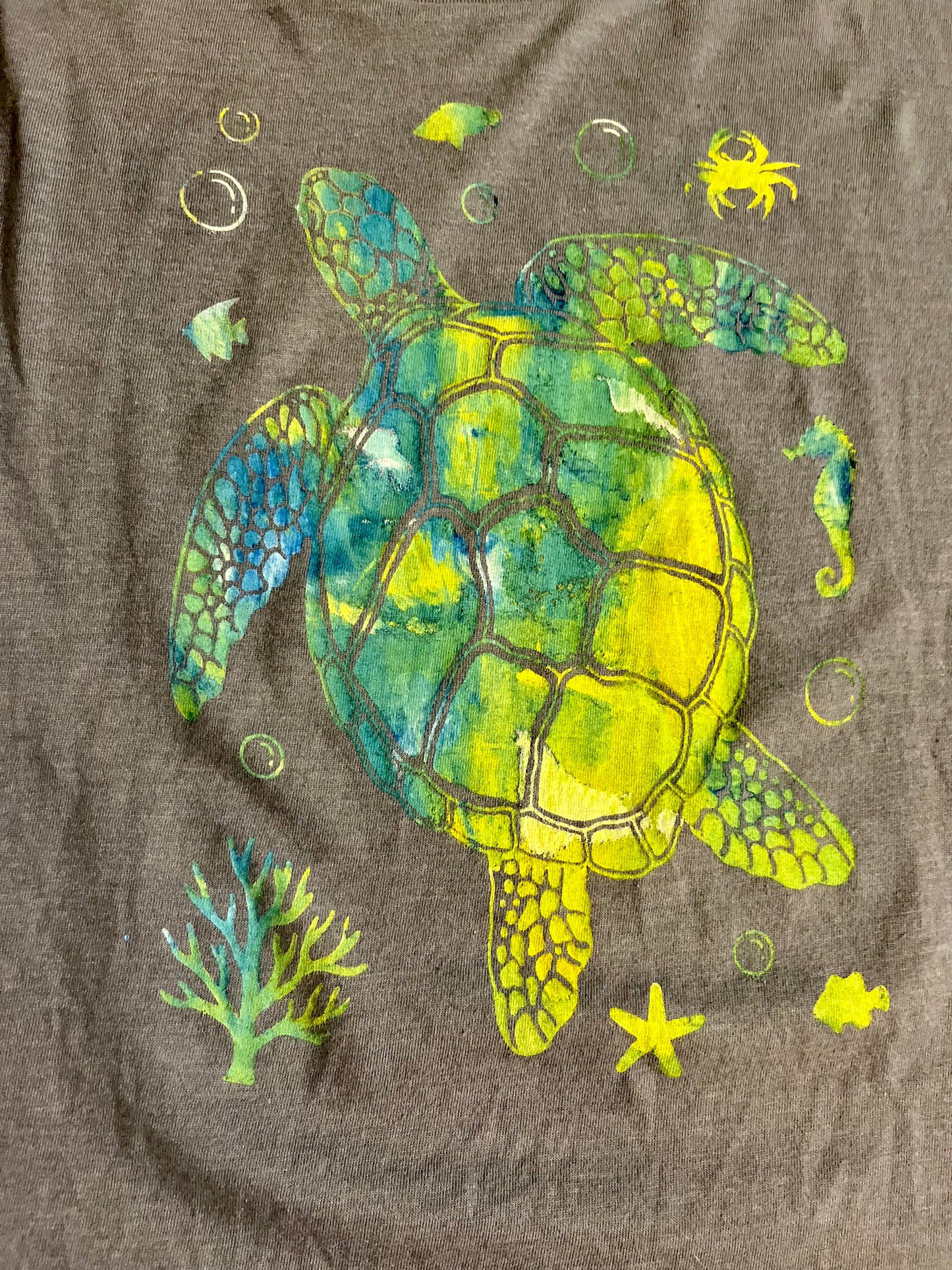 Sea Turtle Shirt (Eco-threads)