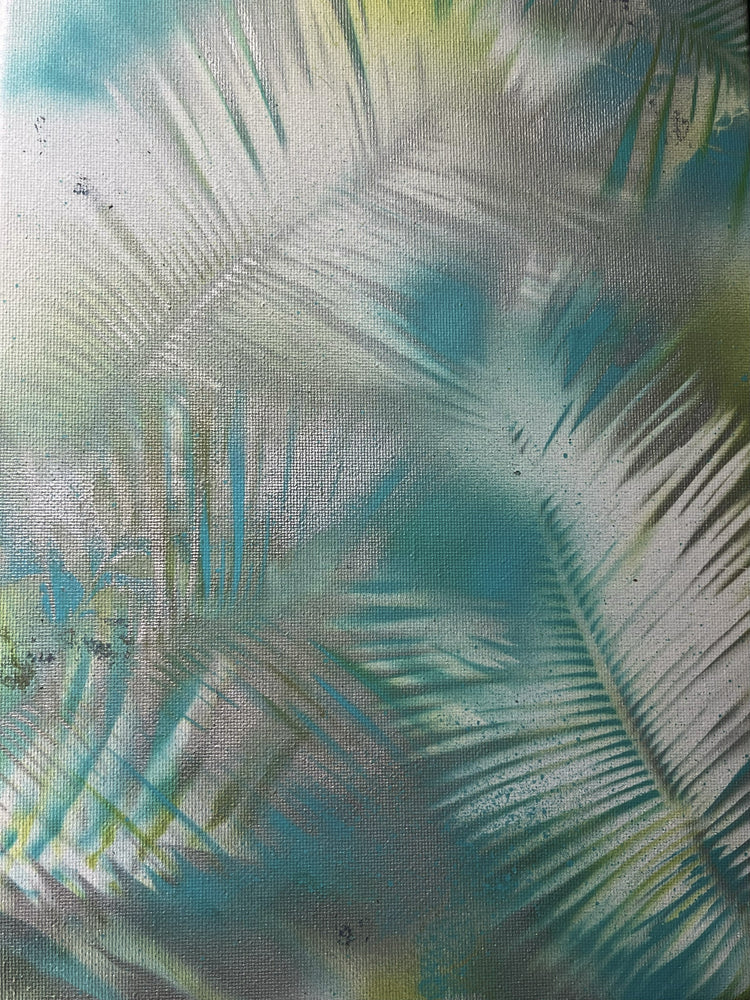 Canvas Paintings - Rainbow In The Pines