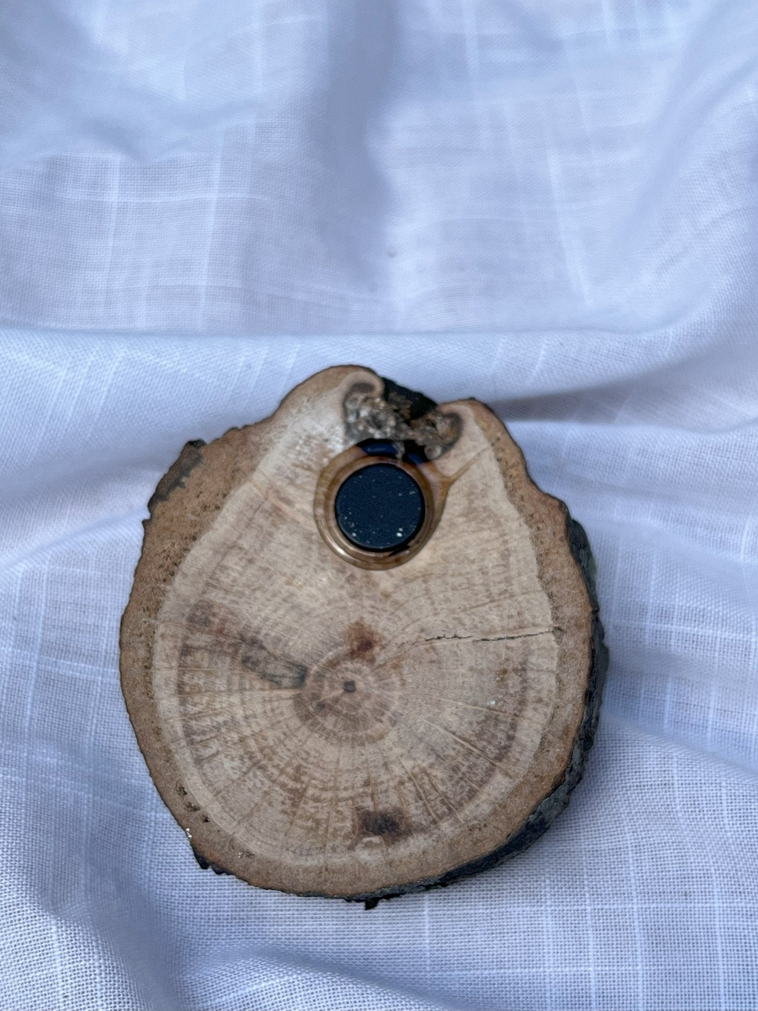 Spider Magnet Wood and Clay Magnet - Rainbow In The Pines