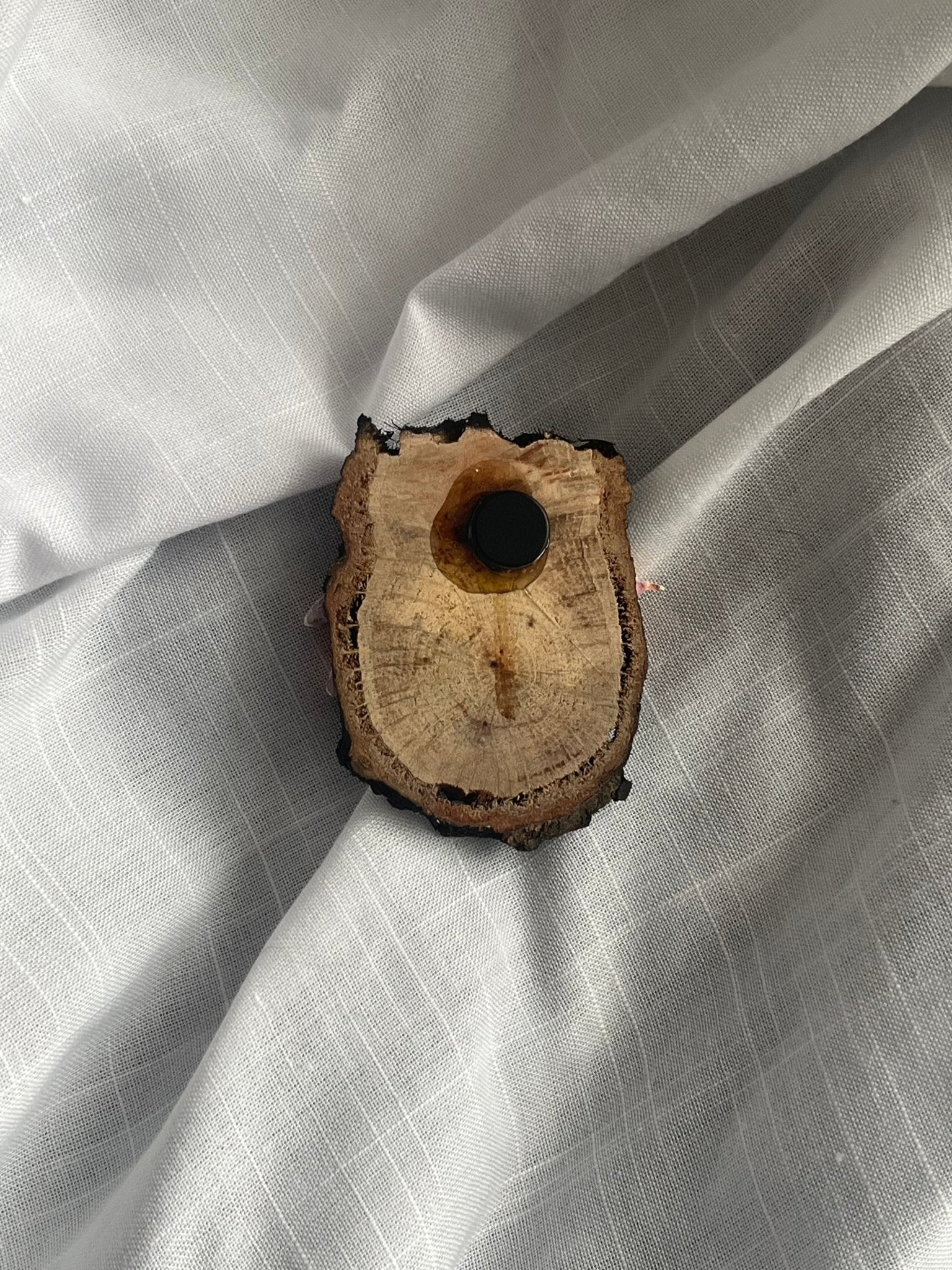 Spider Magnet 2 Wood and Clay Magnet - Rainbow In The Pines